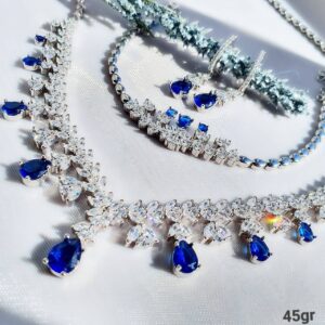 سرویس نقره زنانه طرح فاخر کد 450