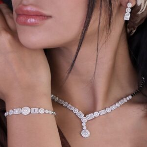 سرویس نقره زنانه امرالدکات کد 11106
