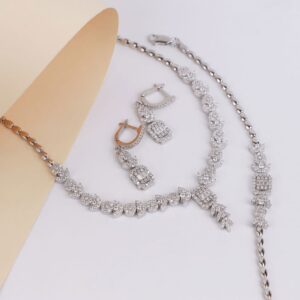 سرویس نقره زنانه کد 11273